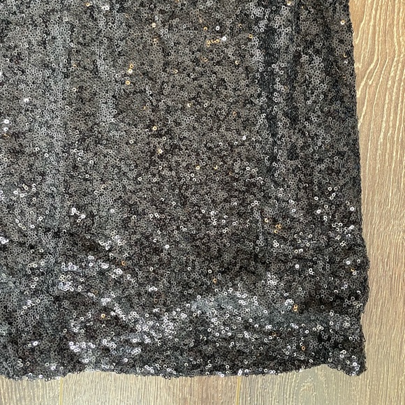 Black sequin dress (Small) - Picture 2 of 8